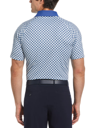Men's View Master Print Golf Polo