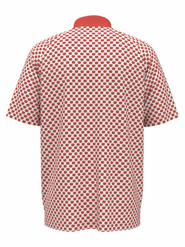 Men's View Master Print Golf Polo