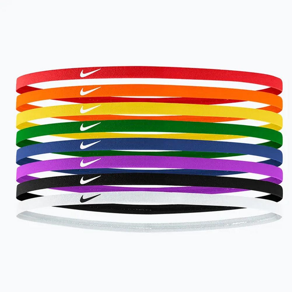 Women`s Skinny Headbands 8 Pack Pimento and Orange Blaze NIKE ONE_SIZE