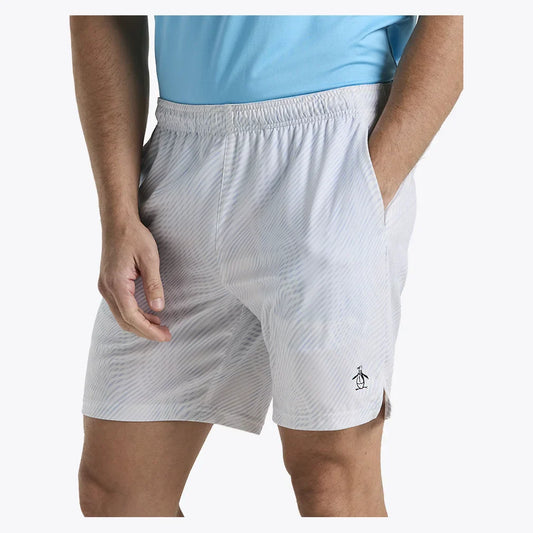 Men`s Performance 7 Inch Tennis Short Bright White PENGUIN S