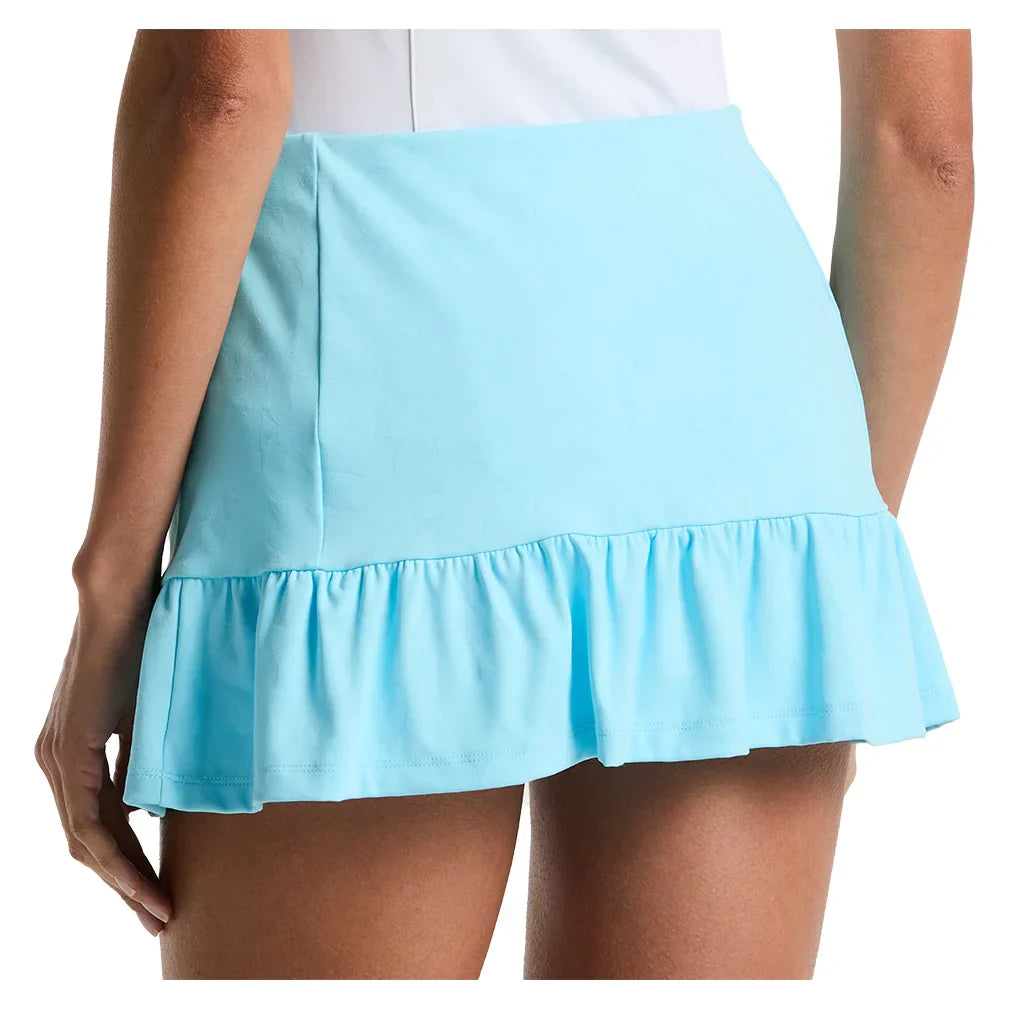 Women`s Floral Jacquard 13 Inch Tennis Skort Castaway PENGUIN