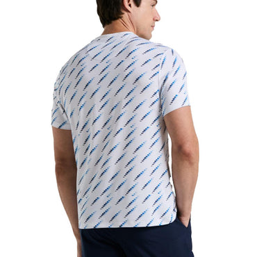 Men`s Ball Block Tennis Crew Bright White PENGUIN