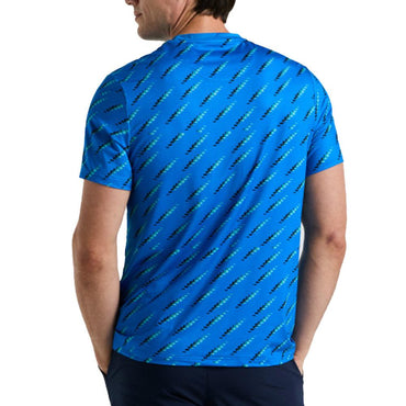 Men`s Ball Block Tennis Crew Electric Blue Lemonade PENGUIN
