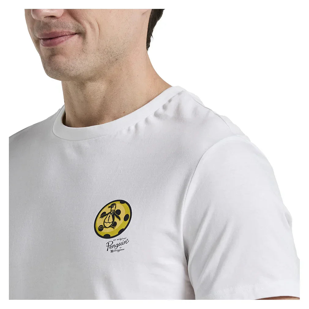Men`s Paddle DBL Graphic Tee Bright White PENGUIN