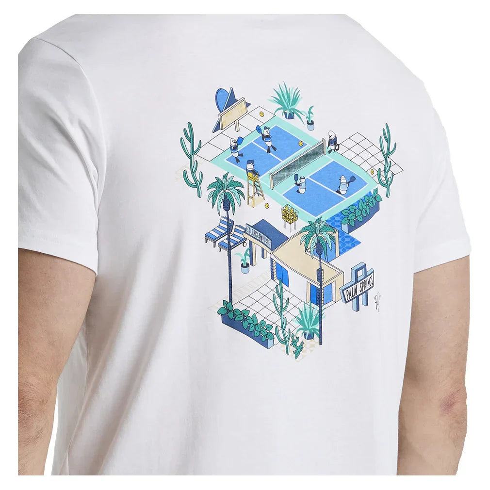 Men`s Paddle DBL Graphic Tee Bright White PENGUIN