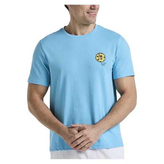 Men`s Paddle DBL Graphic Tee Blue Grotto PENGUIN S