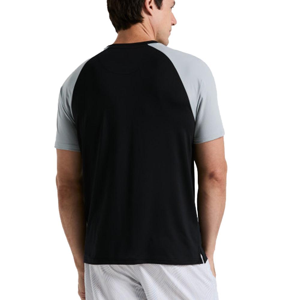 Men`s Blocked Performance Tennis Tee PENGUIN