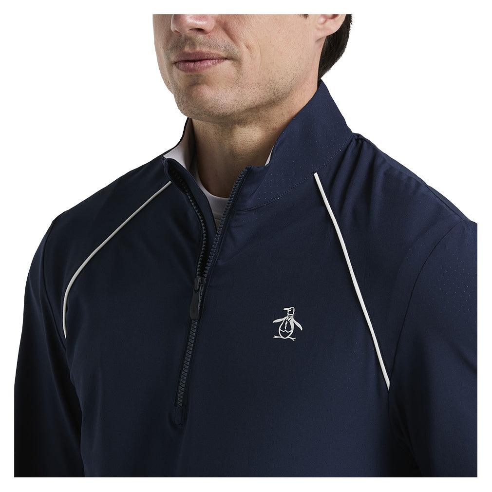 Men`s Tournament 1/4 Zip Tennis Top PENGUIN