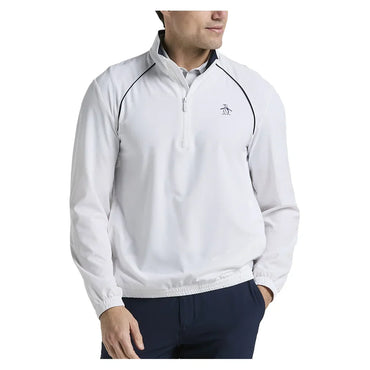 Men`s Tournament 1/4 Zip Tennis Top PENGUIN S 118_BT_WHITE