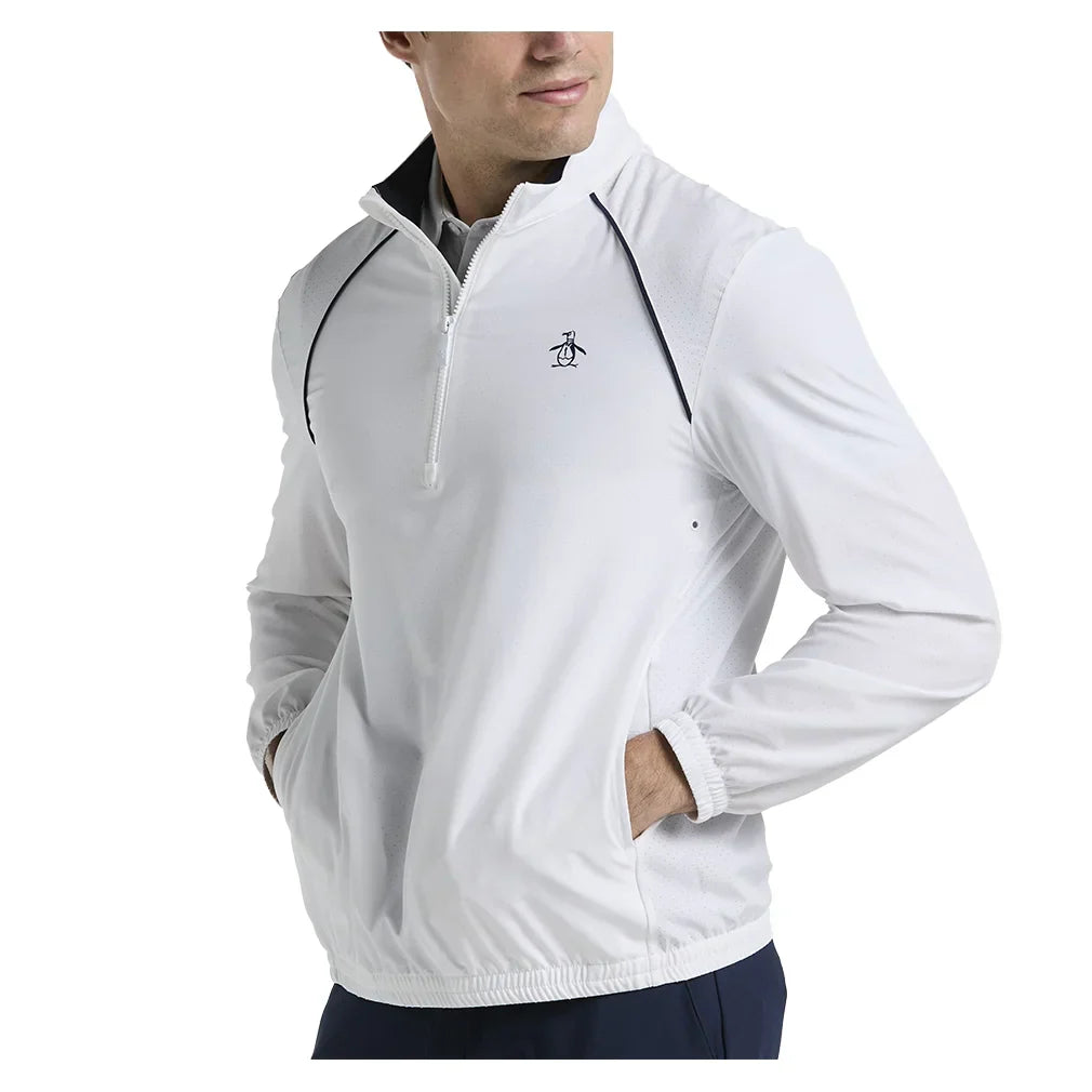 Men`s Tournament 1/4 Zip Tennis Top PENGUIN