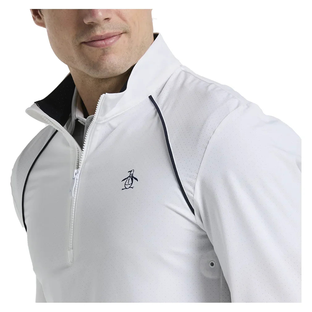 Men`s Tournament 1/4 Zip Tennis Top PENGUIN
