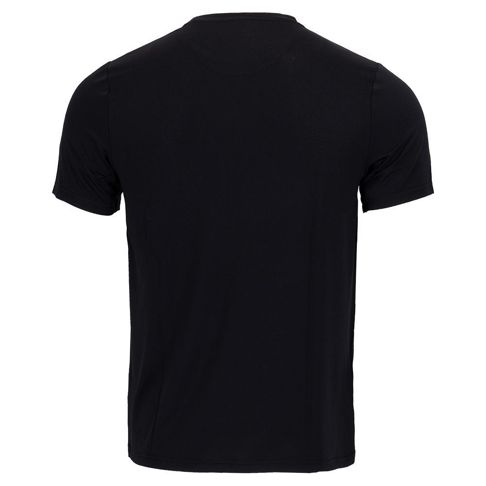 Men's Solid Performance Tennis Top Caviar Shop By Player PENGUIN M