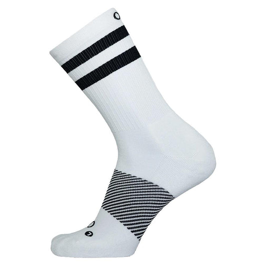 Wicked Comfort Performance Crew Socks OS1ST WHITE_STRIPES S