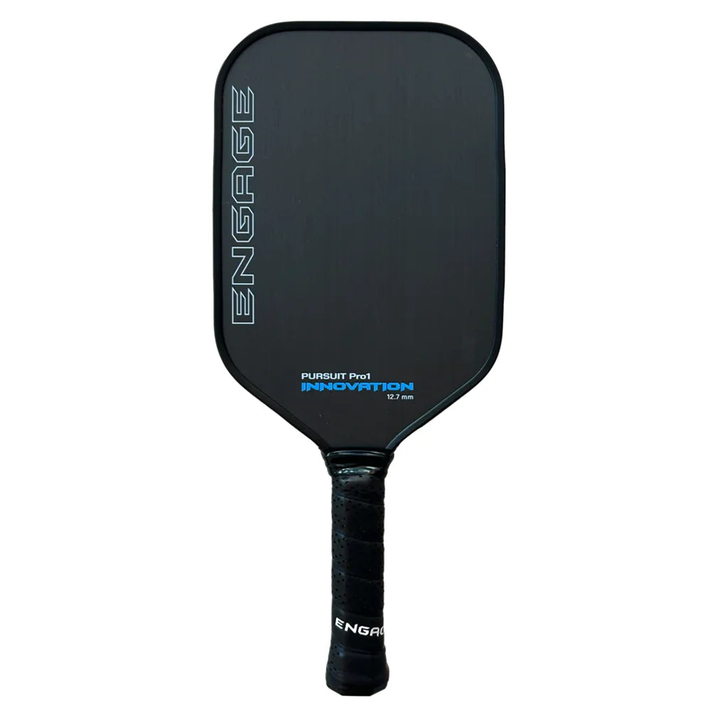 Pursuit Pro1 Innovation 12.7mm Pickleball Paddle Carbon Sky ENGAGE PICKLEBALL