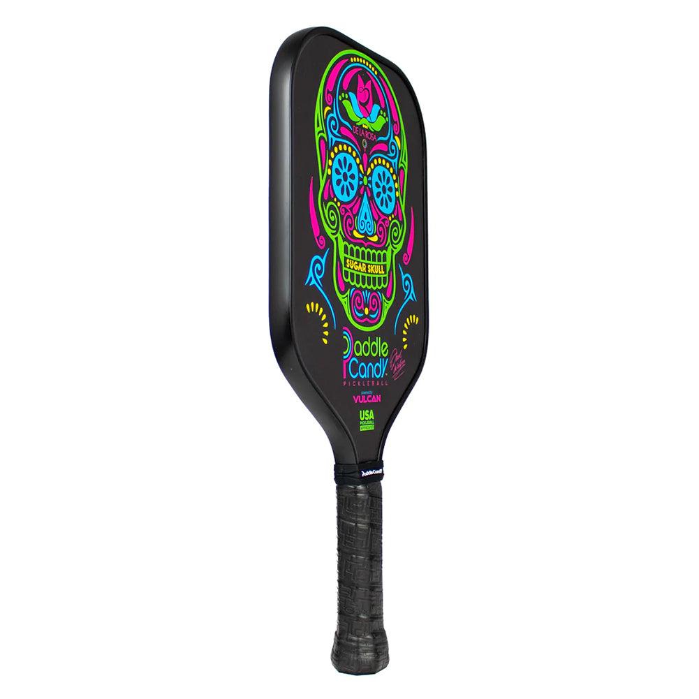 Paddle Candy Sugar Skull DLR Edition Pickleball Paddle Black Promotions VULCAN