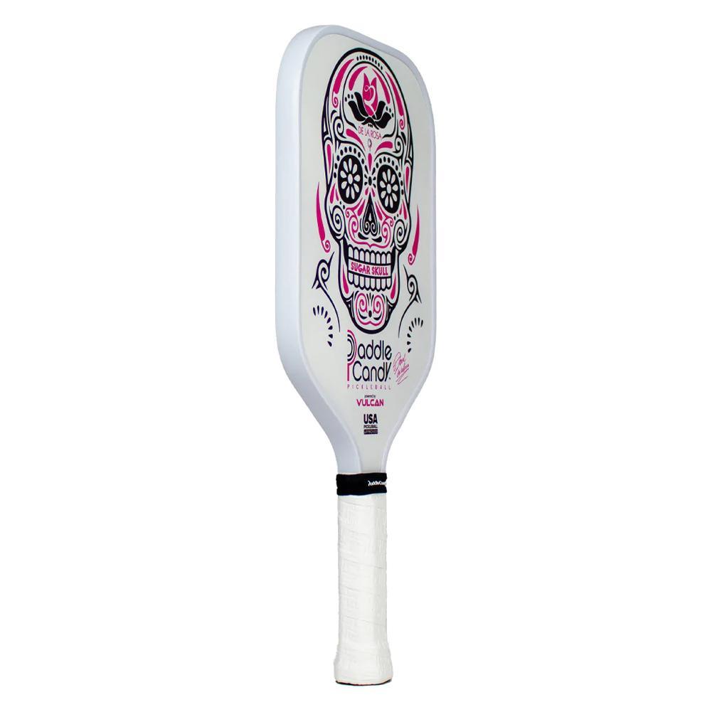 Paddle Candy Sugar Skull DLR Edition Pickleball Paddle White Promotions VULCAN