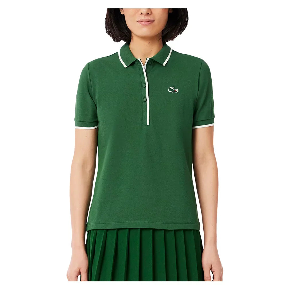 Women`s Heritage Short Sleeve Ultra Dry Tennis Polo LACOSTE