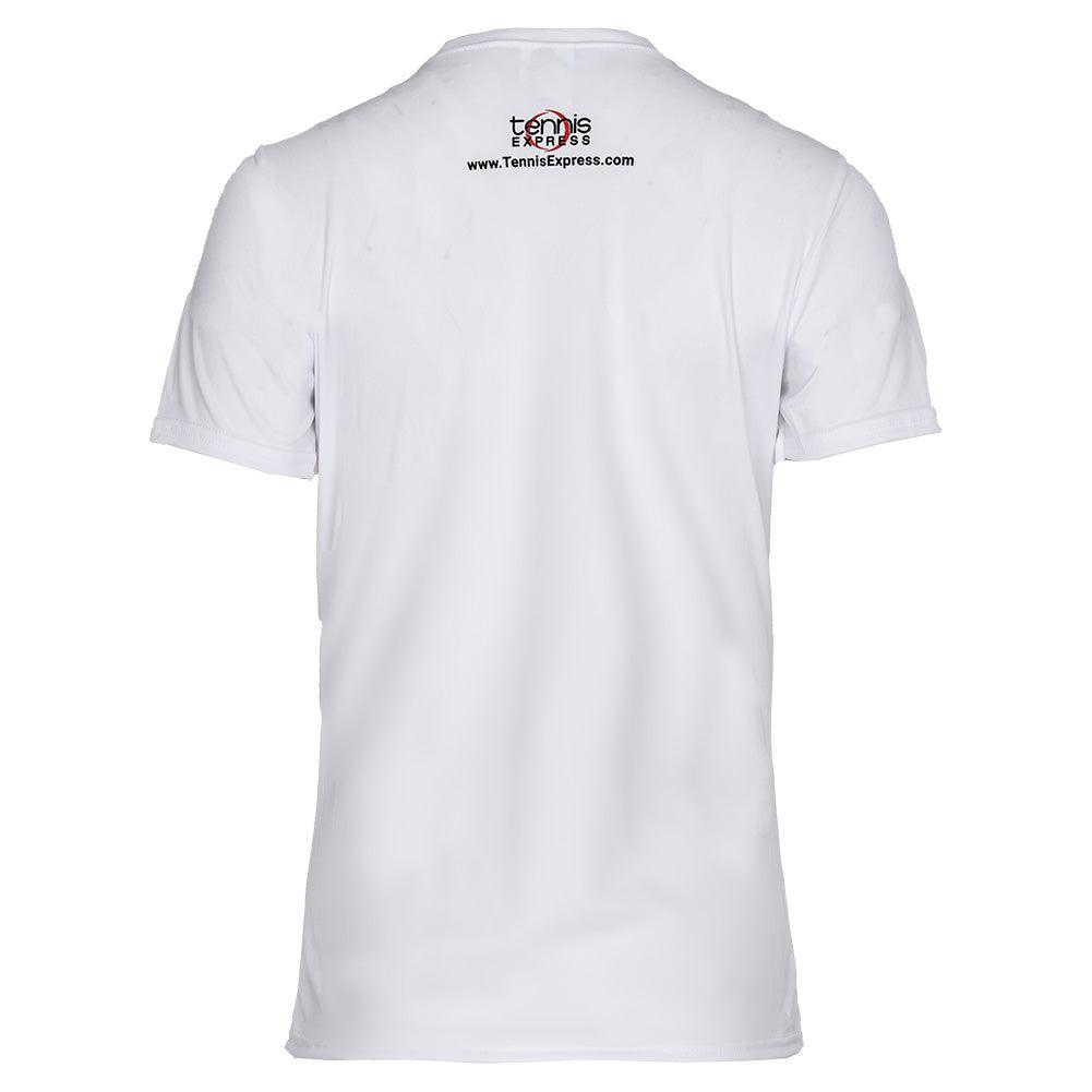 Women`s Play Pink Performance Tee White WOMENS APPAREL TENNIS EXPRESS