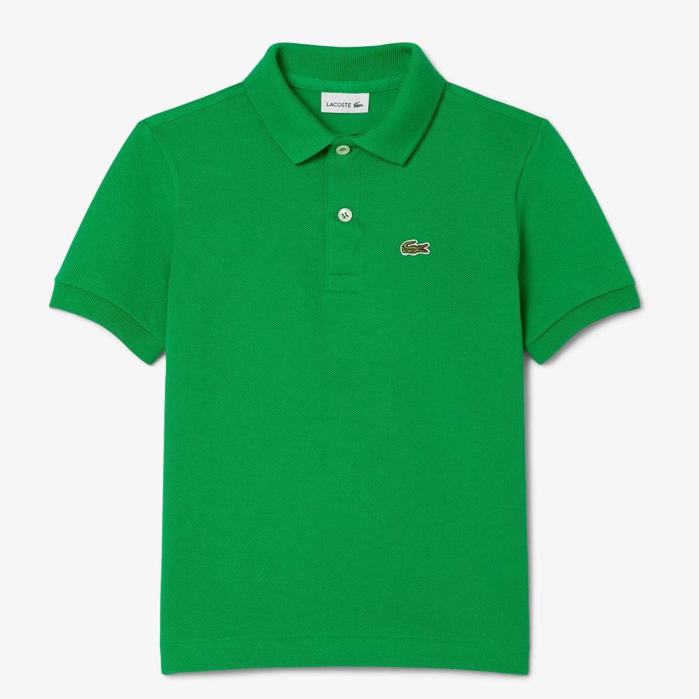 Boys' Regular Fit Petit Pique Tennis Polo LACOSTE