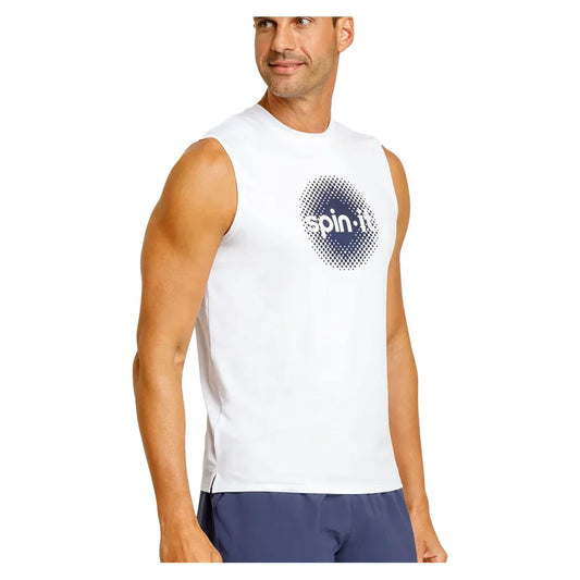 Men`s Josh Pickleball Tank SPIN-IT S CSO9_CHALK