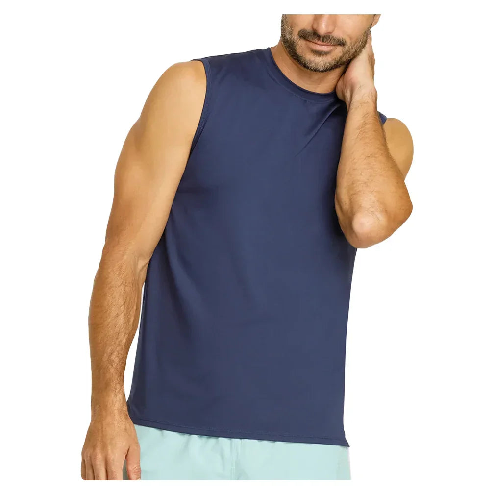 Men`s Josh Pickleball Tank SPIN-IT S NSC9_NAVY_BLUE