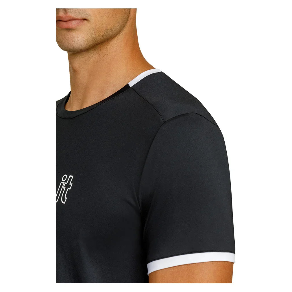 Men`s Ronaldo Short Sleeve Pickleball Tee SPIN-IT