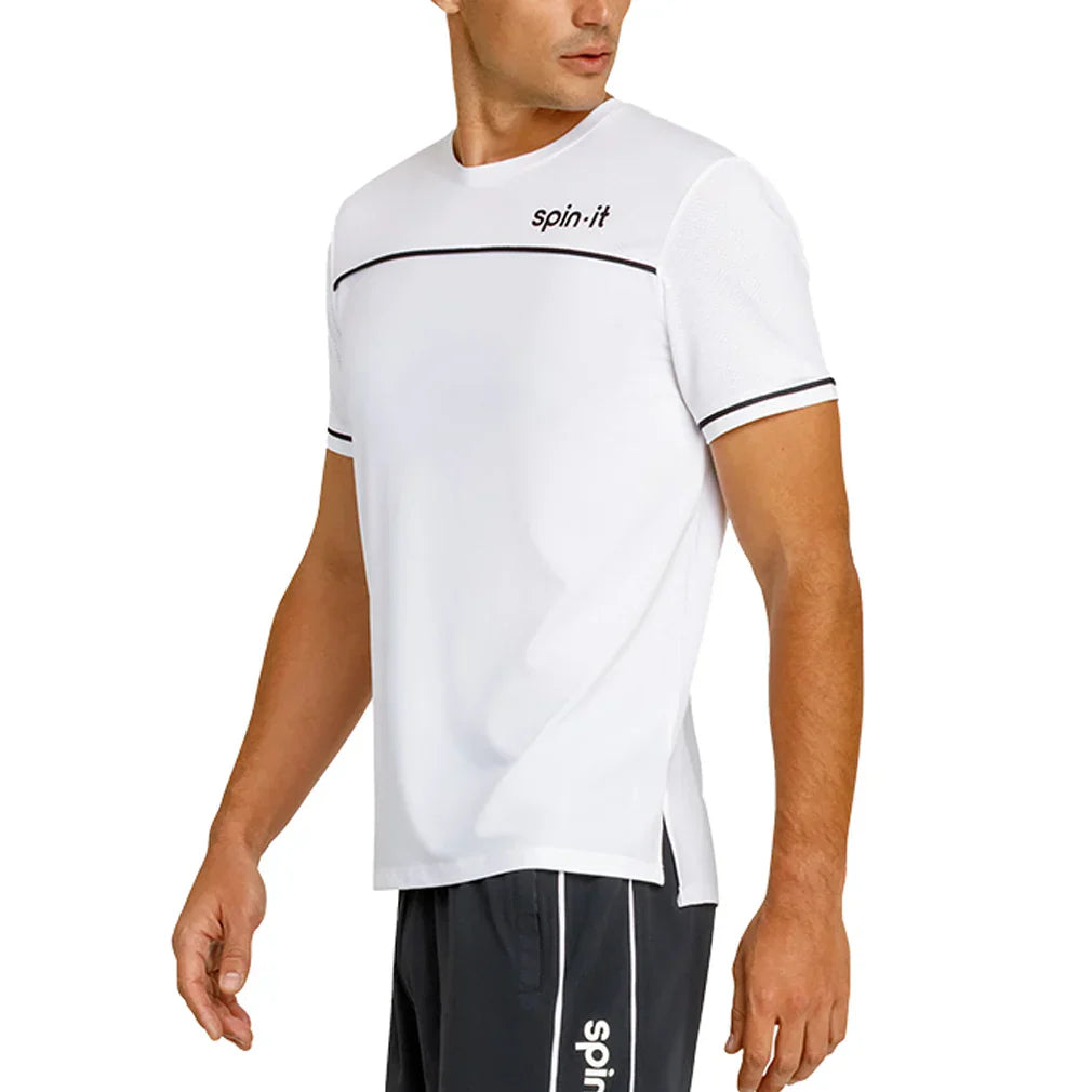 Men`s Lionel Short Sleeve Pickleball Tee SPIN-IT