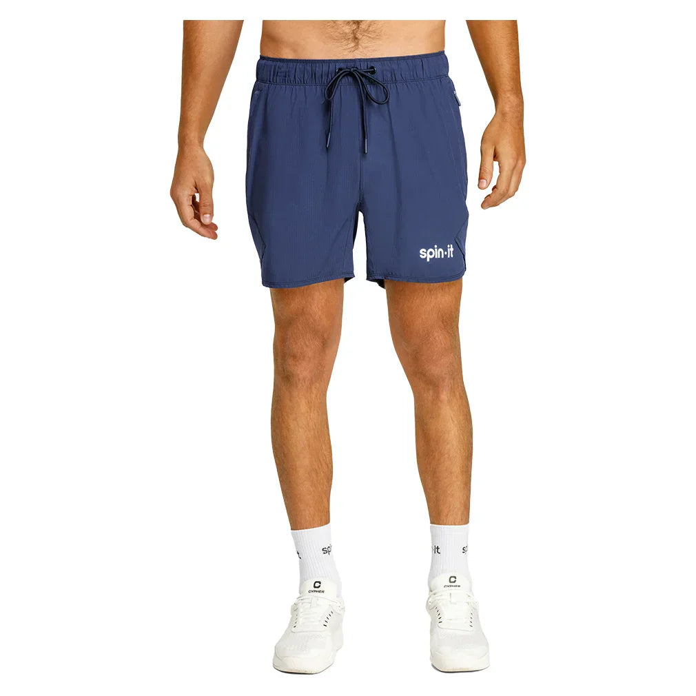 Men`s Thierry Pickleball Shorts SPIN-IT S 5349_NAVY_BLUE