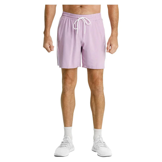Men`s David Pickelball Shorts Lavender Mist SPIN-IT S