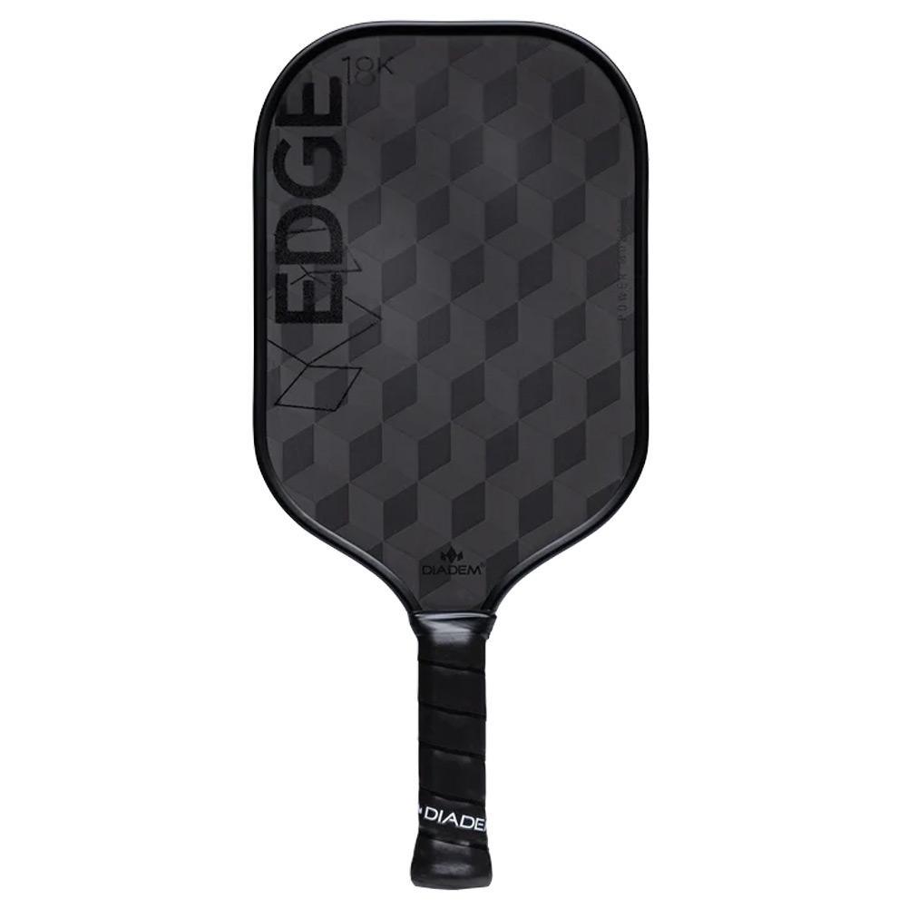 Edge 18k Power Pickleball Paddle Midnight Black PICKLEBALL PADDLES DIADEM