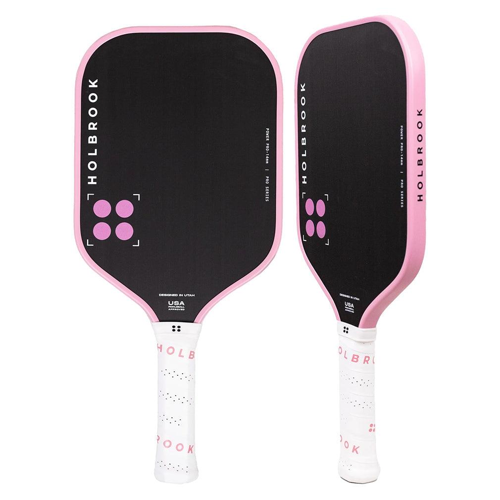 Power Pro 14mm Pickleball Paddle Pink Pickleball Paddles HOLBROOK