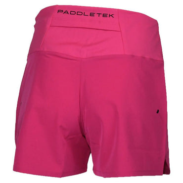 Womens Base Level Performance Tennis Short Fuchsia Womens Apparel PADDLETEK S