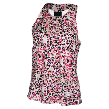 Womens Performance Tennis Tank Cheetah Print Womens Apparel PADDLETEK S