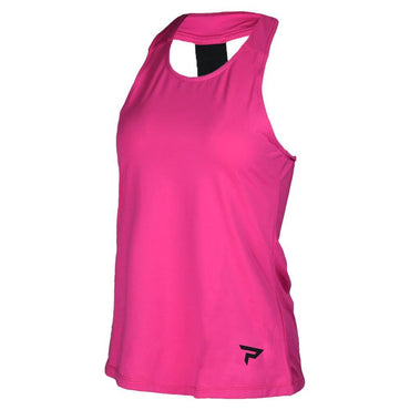 Womens Performance Tennis Tank Fuchsia Womens Apparel PADDLETEK M