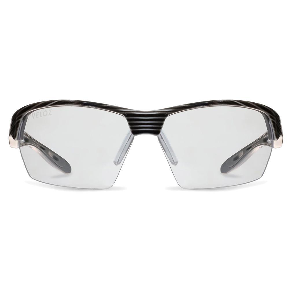 Predator Pickleball Eyewear White Tiger and Clear SUNGLASSES PARALLEL