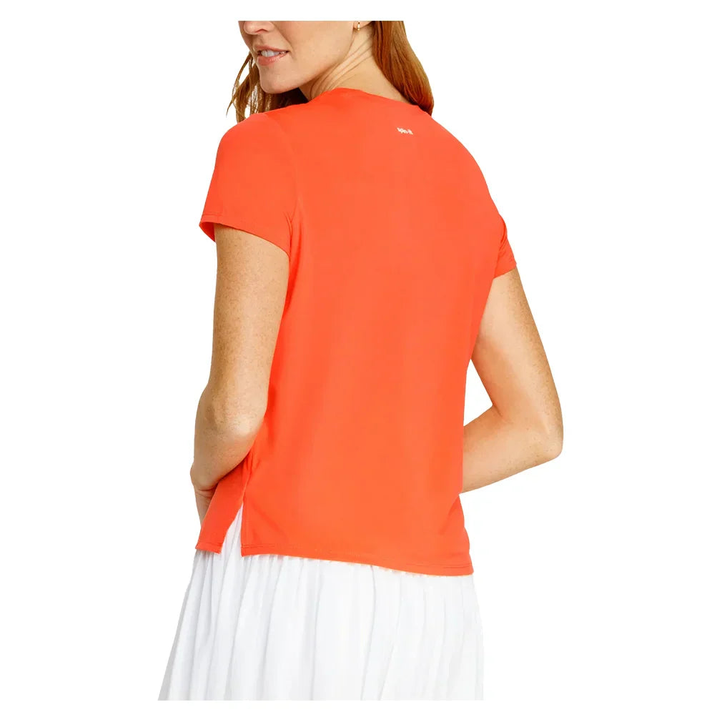 Women`s Bijou Boxy Short Sleeve Pickleball Top SPIN-IT