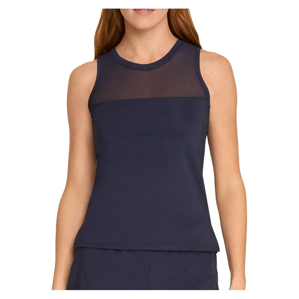 Women`s Jaedyn Tennis Tank with Bra SPIN-IT S 5349_NAVY_BLUE