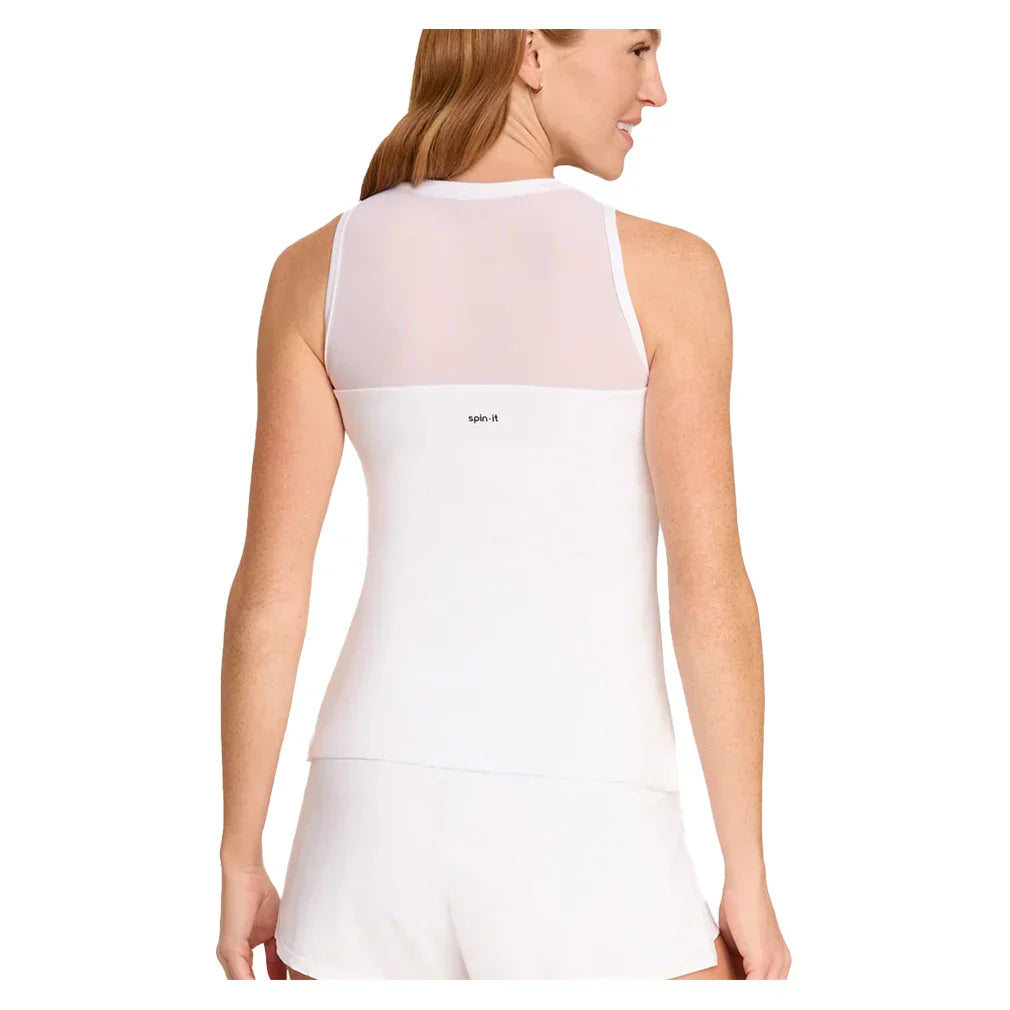Women`s Jaedyn Tennis Tank with Bra SPIN-IT