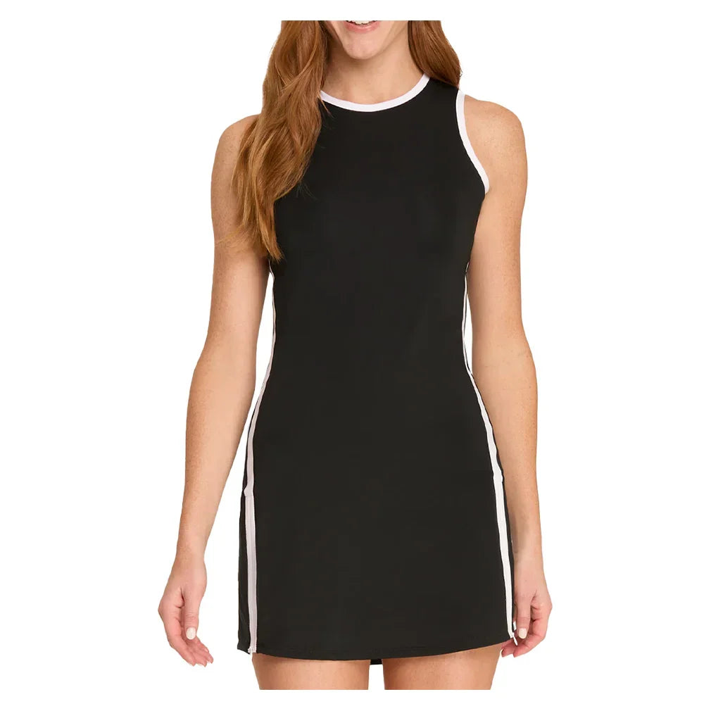 Women`s Susannah Pickleball Dress Onyx SPIN-IT XS ONYX