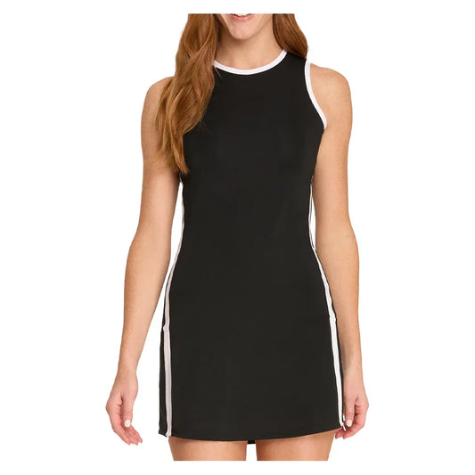 Women`s Susannah Pickleball Dress Onyx SPIN-IT XS ONYX