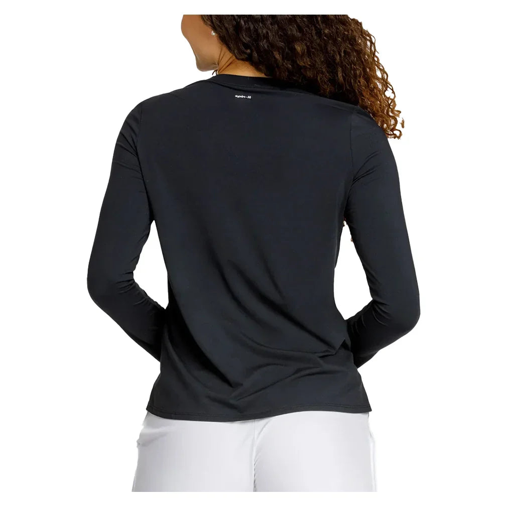 Women`s Friday Long Sleeve Pickleball Top SPIN-IT