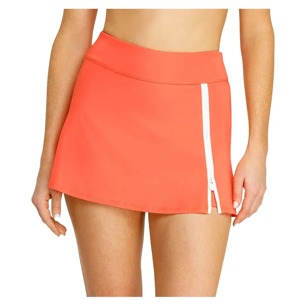 Women`s Ellis 13.5 Inch Pickleball Skort SPIN-IT XS 3229_HOT_CORAL