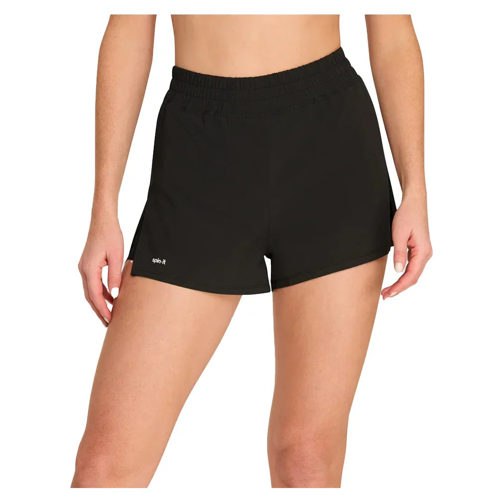 Women`s Lavelle 2.5 Inch Pickleball Shorts SPIN-IT XS 9009_ONYX
