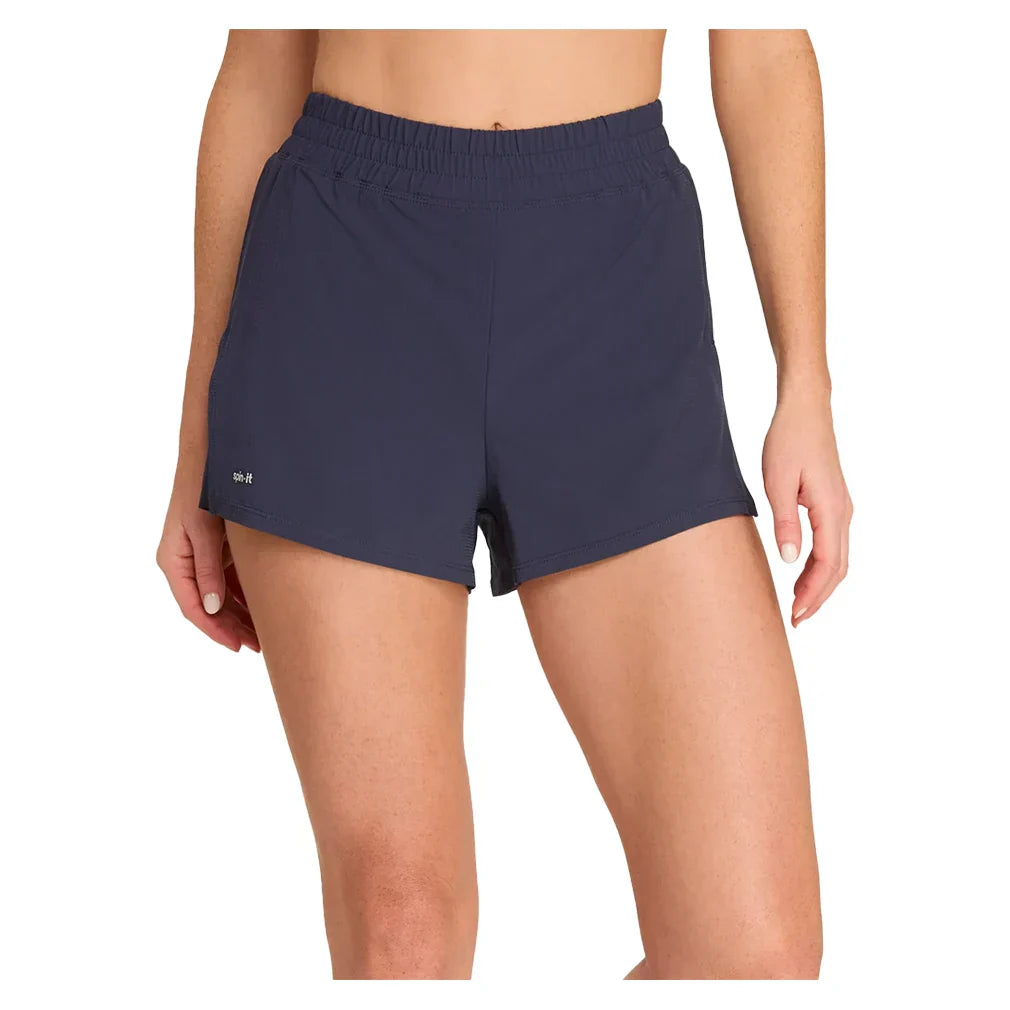 Women`s Lavelle 2.5 Inch Pickleball Shorts SPIN-IT XS 5349_NAVY_BLUE
