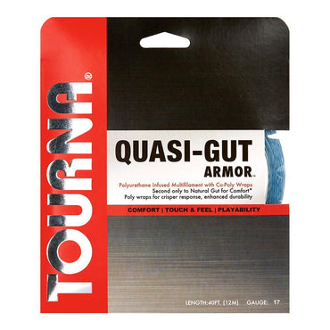 Quasi Gut Armour 17G Tennis String Blue Strings TOURNA