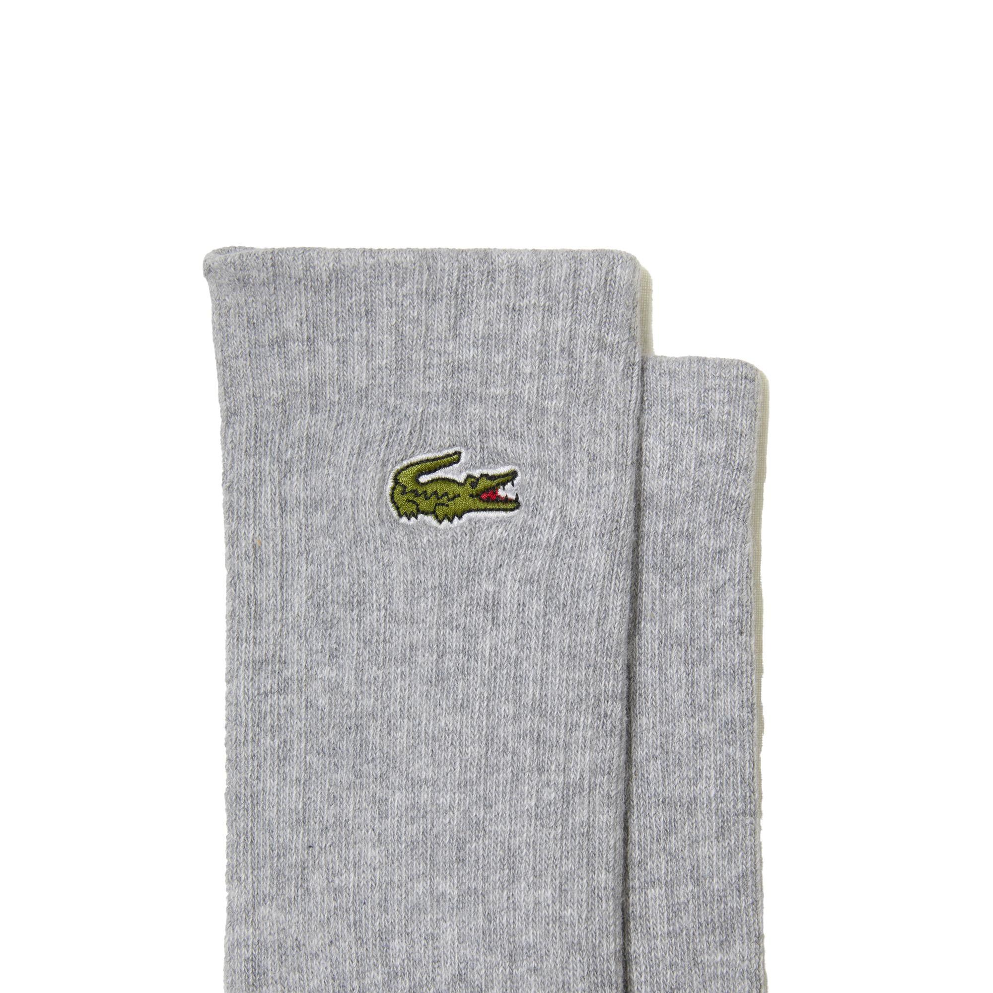 Unisex Core Performance Solid Jersey Tennis Tube Socks 3 Pack Socks LACOSTE M