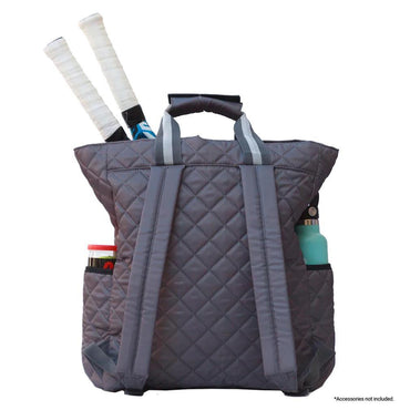 Racquet Backpack Pewter Gifts MAGGIEMATHER