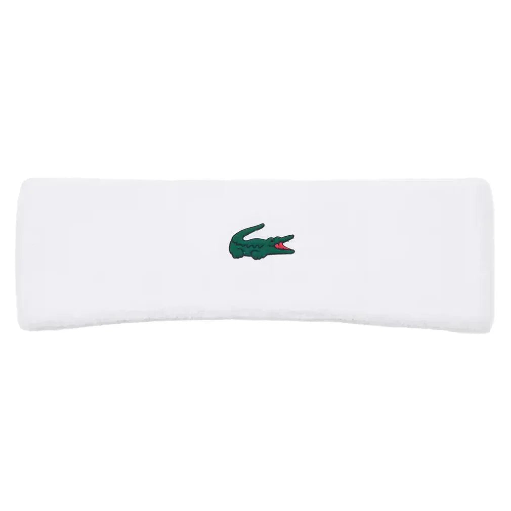 Unisex Sport Performance Headband LACOSTE White