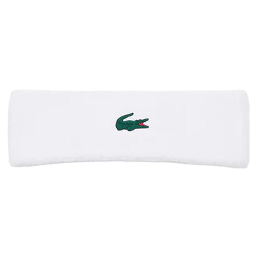 Unisex Sport Performance Headband LACOSTE White