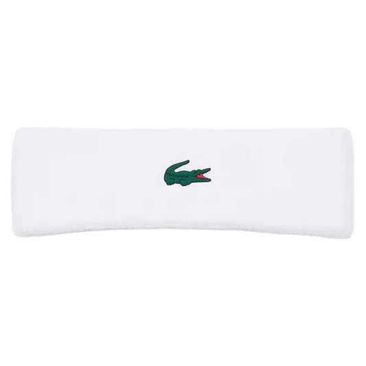 Unisex Sport Performance Headband LACOSTE White